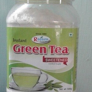 Rajam Green Tea Jar 500 Grams