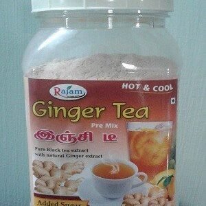 Rajam Ginger Tea Jar 500 Grams