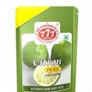 777 Citron Pickle And Thokku 8 Grams Strip Of 20 Nos