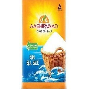 Aashirvaad Salt – Iodised, 1 kg Pouch