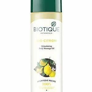 Biotique Body Massage Oil Stimulating Bio Citron 210 Ml