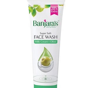 Banjara’s Face Wash Milk Cream Olive 50 Grams