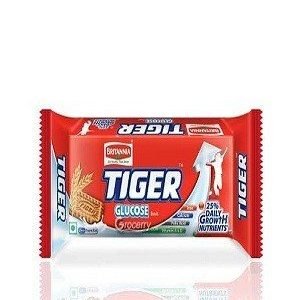 Britannia Tiger Biscuits – Glucose, 124 gm Pouch