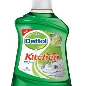 Dettol Healthy Kitchen Dish & Slab Gel – Lime Splash (Refill Pack), 130 ml