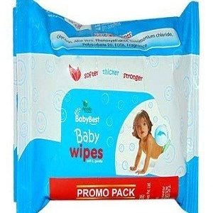 Apollo Pharmacy Baby Best – Baby Wipes, BBB0013, 60 pcs