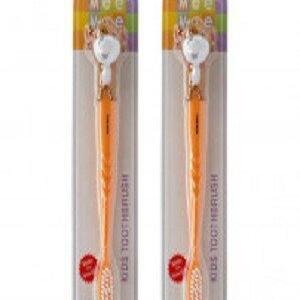 Mee Mee Assorted Baby Silicon Toothbrush 2 Pcs