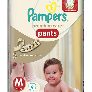 Pampers Premium Care Pants Diapers – Medium Size, 20 pcs