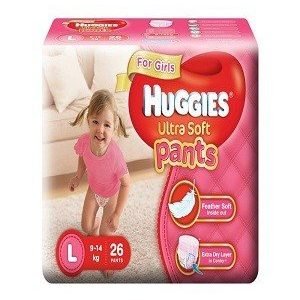 Huggies Ultra Soft Pants Boys Premium Diapers – Large, 26 pcs