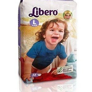 Libero Open Diapers – L, 38 pc