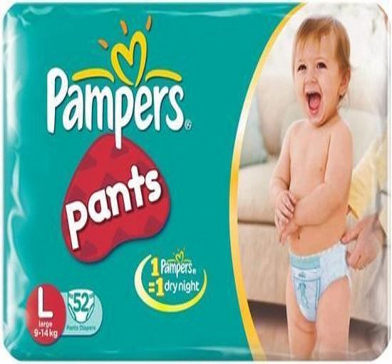 Pampers All Round Protection Pants, Large Size (L) 42 Count at Rs 799/pack  | Pampers Baby Diaper in Nashik | ID: 2852121769688