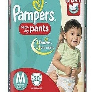 Pampers Pants Diapers Medium Size 56 pcs Pouch