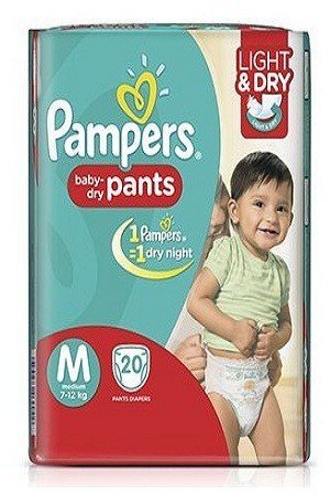 Buy Pampers Pants Medium 24Pc Online at Best Price of Rs 299.00 with Insta  fast free home delivery & great savings - HONEY MONEY TOP