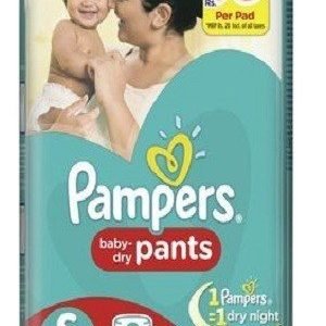 Pampers Pants Diapers – Small Size, 2 pcs Pouch