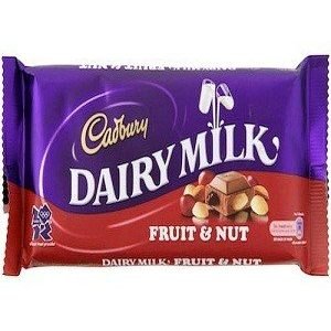 Cadbury Dairy Milk Fruit and Nut Chocolate Bars 36 gm