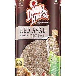 Double horse Aval – Red, 500 gm Pouch