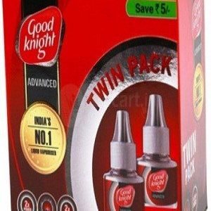 Good knight Advanced Active + Cartridge Twin Saver Pack 45 ml ( Pack of 2 )