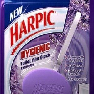 Harpic Hygienic Toilet Rim Block - Lavender, 26 Grams