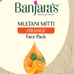 Banjaras Multani Mitti Orange Face Pack 100 Grams