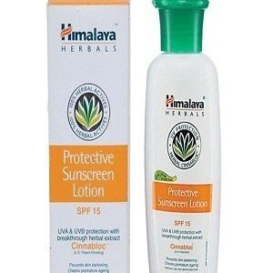 Himalaya Sunscreen Lotion Protective 50 Ml Bottle