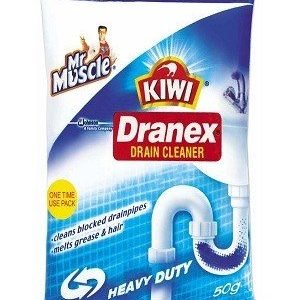 Kiwi Dranex Drain Cleaner, 50 gm Pouch