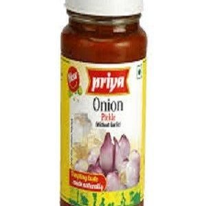 Priya Pickle – Onion, 300 gm Bottle