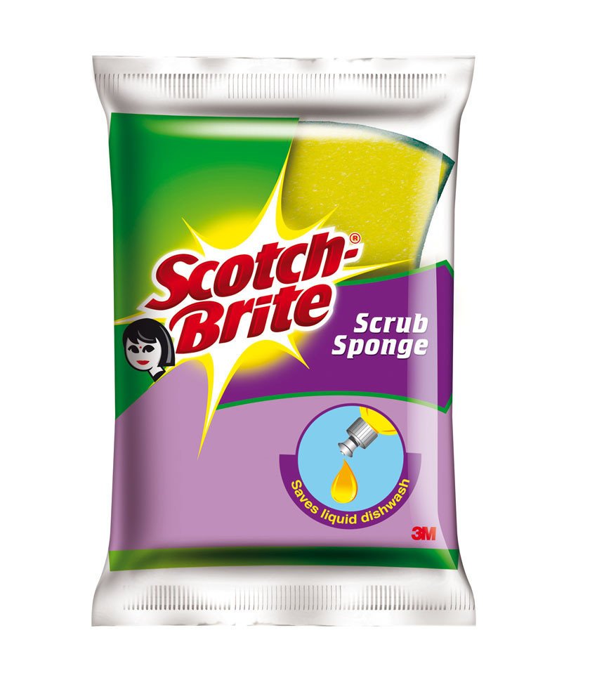 Buy Scotch Brite Scrub Sponge Small 1 Pc Online At Best Price of