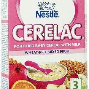 Nestle Cerelac Wheat Rice Mixed Fruit (Stage 3) 300 gm Carton