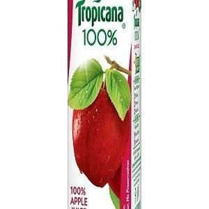 Tropicana 100 Percent Juice Apple 200 Ml Carton