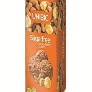 Unibic Cookies – Cashew Butter (Sugar Free), 75 gm Carton