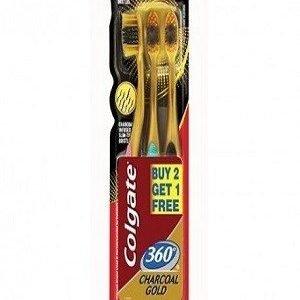 Colgate Toothbrush 360 Gold 3 Pcs Buy 2 Get 1 Free