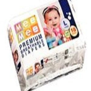Mee Mee Premium Breathable Diapers Size – Medium, For 3-9 Kg, 20 pcs Pouch