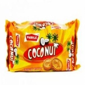 Parle Biscuits – Coconut Crunchy with Real Coconut, 108 gm Pouch