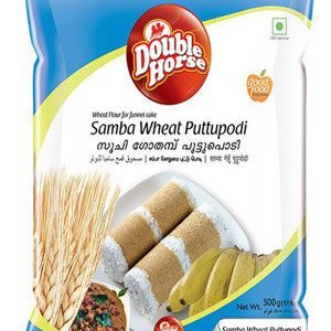 Double horse Samba Wheat – Puttu Podi, 500 gm Pouch