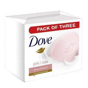 Dove Bathing Bar Pink Rosa Beauty 3 100 Grams