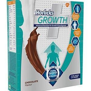 Horlicks Health Drink Growth Plus Nutrition Chocolate 200 Grams Refill Pack