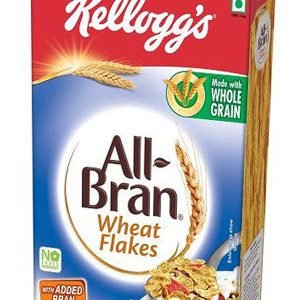 Kelloggs Wheat Flakes – All Bran, 425 gm Carton