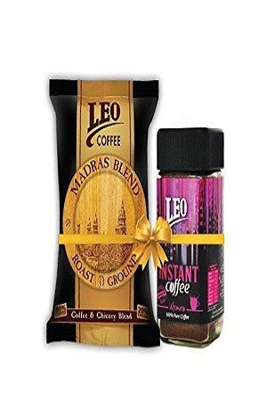 Leo Filter Coffee And Instant Combo offer Madras Blend 500 Grams Plus Leo Ultimate Jar 100 Grams