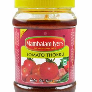 Mambalam Iyers Thokku – Tomato, 200 gm Bottle