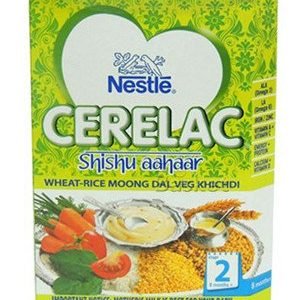 Nestle Cerelac Wheat Rice Moong Dal Veg Khichdi 8 Months Plus Stage 2 300 Grams Carton