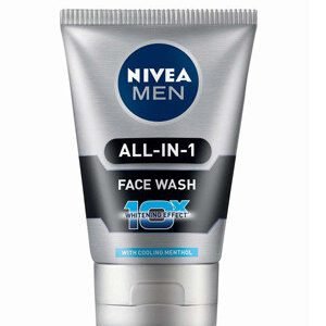 Nivea Face Wash Men All In One 100 Grams Tube