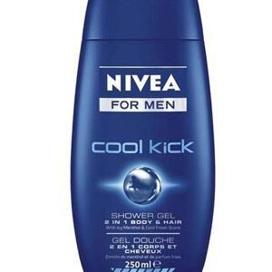 Nivea Shower Gel Cool Kick 2 In 1 Body And Hair For Men 250 Ml