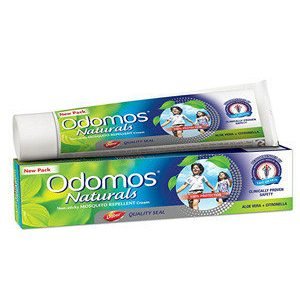 Odomos Cream Mosquito Repellent (Citronella and Aloe Vera) 50 gm Tube