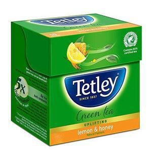 Tetley Green Tea Bags Lemon And Honey 10 Pcs Carton
