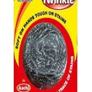 Twinkle Stainless Steel Scrubber (Pack)