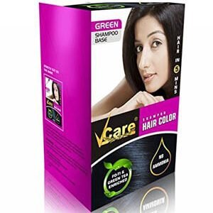 Vcare Herbal Hair Dye Shampoo 15 Ml