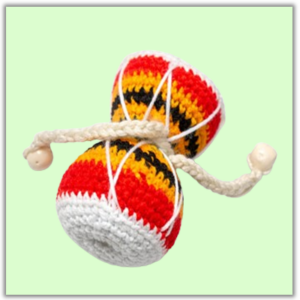 Handmade Crochet Damru Udukku
