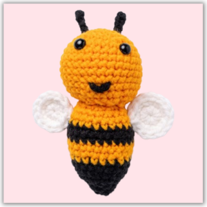 Handmade Crochet Honeybee Big