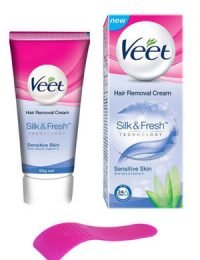 Veet Hair Removal Cream Silk And Fresh Sensitive Skin 100 Grams